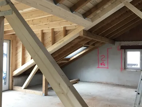 Ausbau mit Gipskarton – Rohbau Vorher 1
