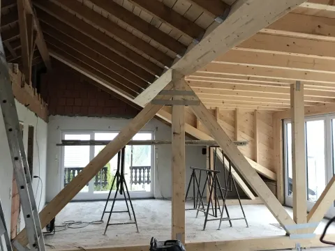 Ausbau mit Gipskarton – Rohbau Vorher 2