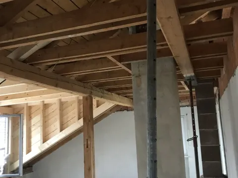Ausbau mit Gipskarton – Rohbau Vorher 3